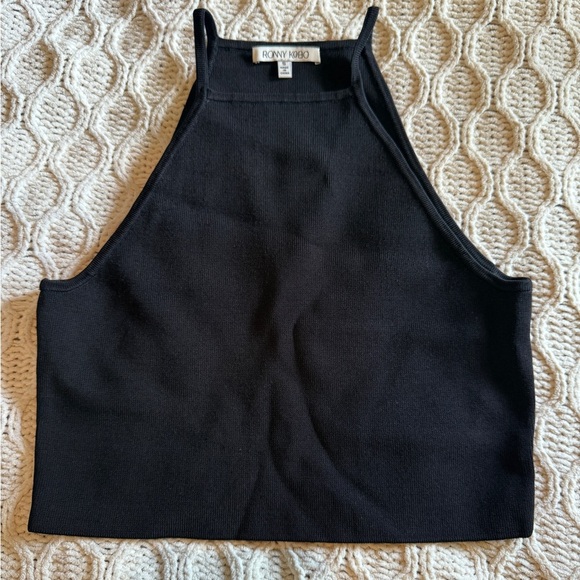 RONNY KOBO Black Women's Top size S - Picture 2 of 6